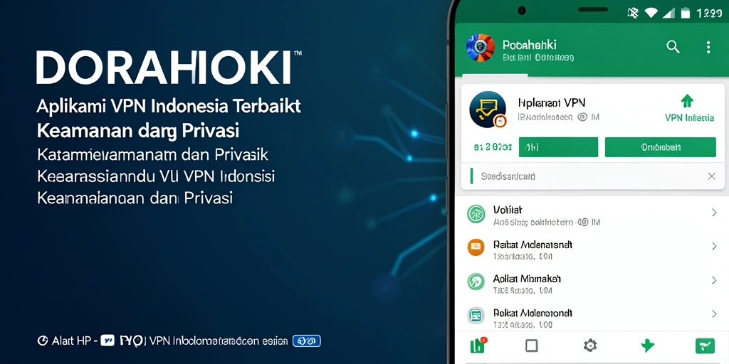 Antarmuka DORAHOKI yang intuitif dan ramah pengguna